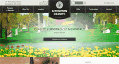 Desktop Screenshot of lexingtongraniteco.com
